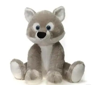 Customize Lifelike Realistic Plush Big Wolf Toy