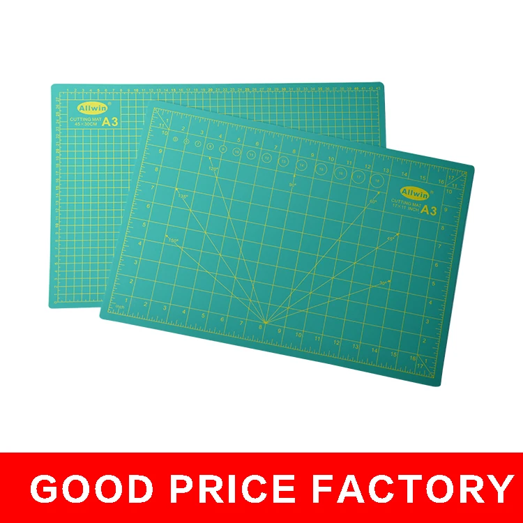 Professional  cutting mat for rotary cutter  factory produce  good price   3 layers pvc a3 cutting mat