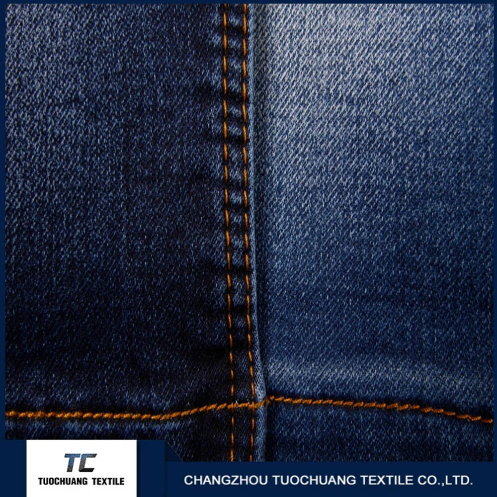 100% cotton 14oz twill denim high content black kevlar denim fabric