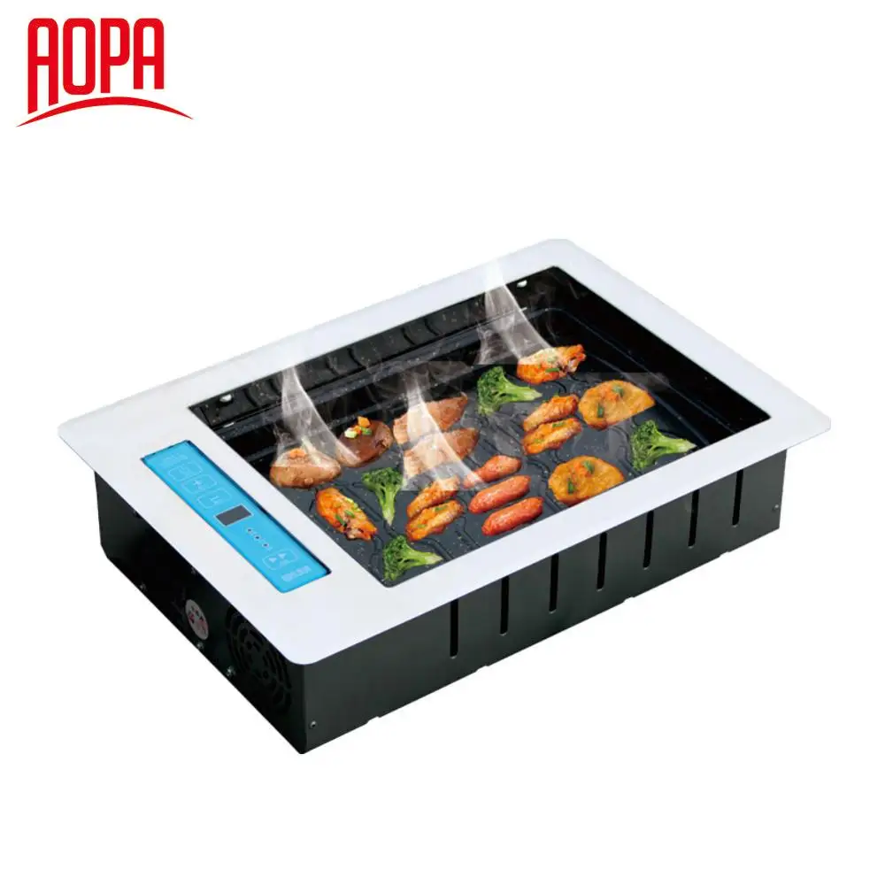 2018 Hot sale AOPA commercial korean barbecue table grill restaurant