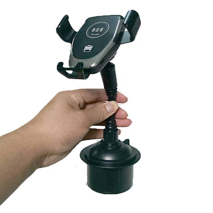 2in1 Wireless Car Charger Fast Charging 10W Car Phone Holder Car Wireless Charger Mobile Holder