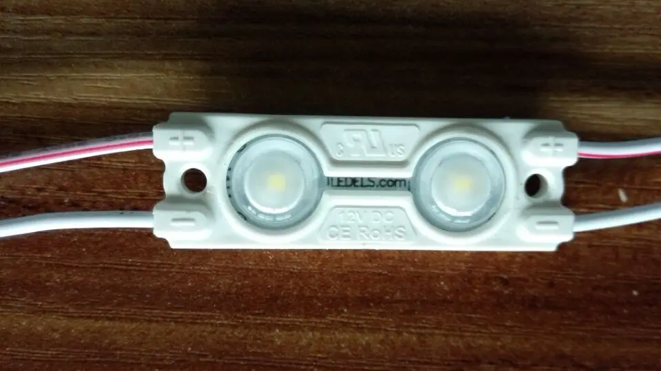 
12v 0.72w 2 leds module 2835 led for slim(8~10cm)advertising light box 