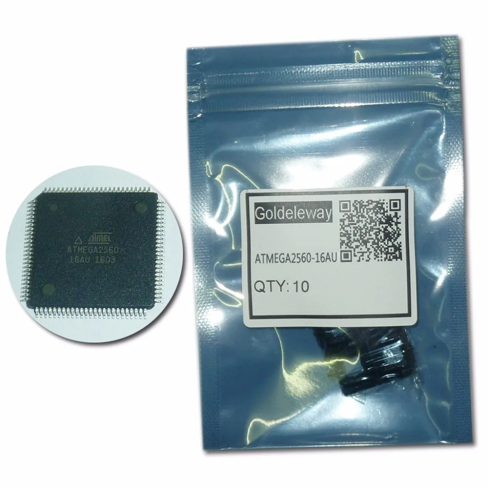 ATMEGA2560-16AU ATMEGA2560 ATMEL TQFP100 новый originaland rohs