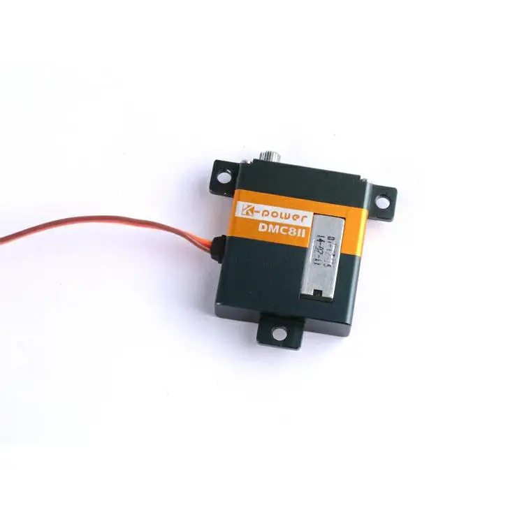 Сервопривод K-power DMC811 для радиоуправляемых самолетов, крутящий момент, металлическая шестерня, без сердечника, тонкое крыло, 8 кг