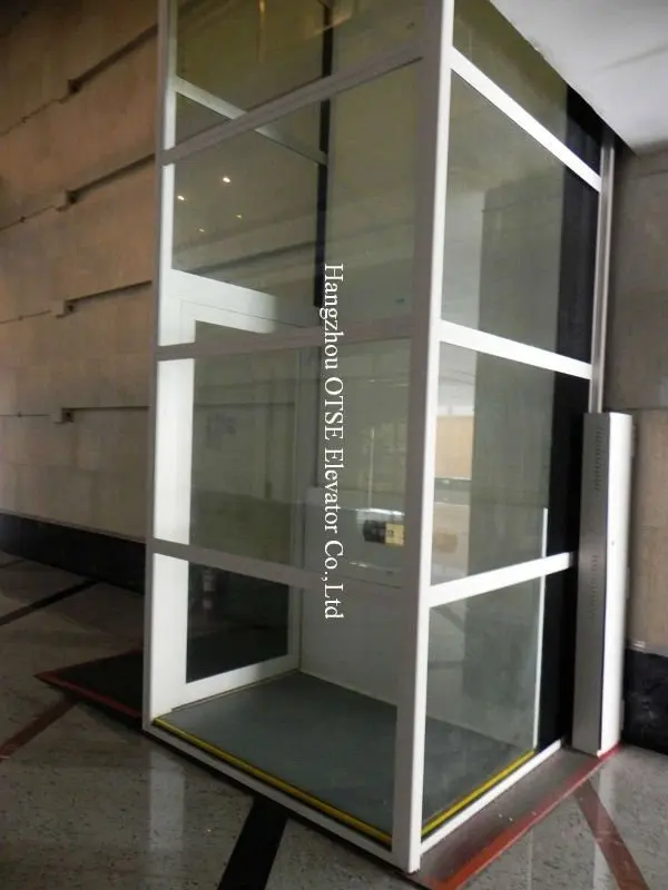 
OTSE small villa elevator for homes, 250kg 3 or 4 person small home machine room less lift elevator 