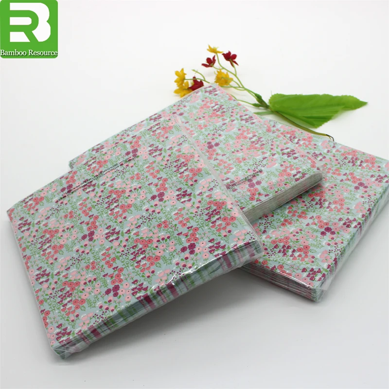 
factory personalized logo printed disposable paper napkin 
