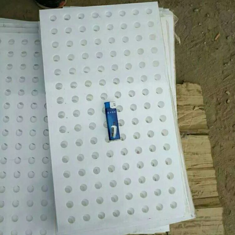 perforated plastic mesh panel