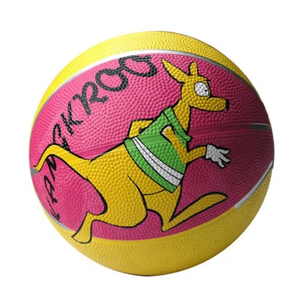 Custom your own promotional gift rubber basket ball basketball ball