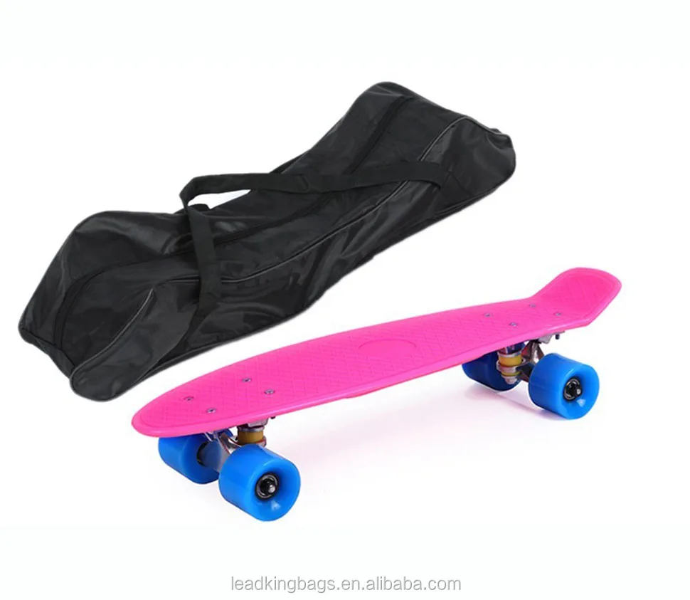 Молодые Стильные черные Пенни Банан Скейтборд сумка рюкзак с ремнями