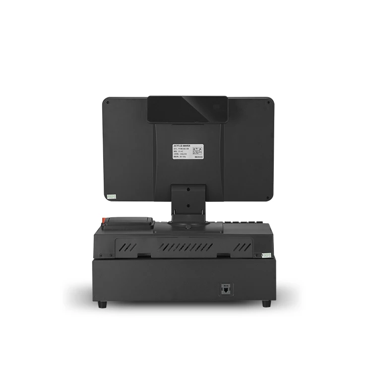 Luckydoor S6 Dual core CPU flat-panel POS system for Convenience Store with Built-in 58mm Thermal Printer