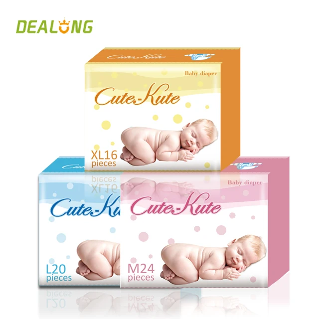 
Wholesale Baby Nappies Breathable Disposable Baby Diaper in China 
