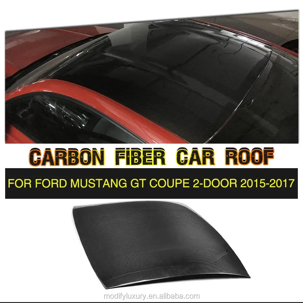  Автомобильная крыша из углеродного волокна для Ford Mustang GT Coupe 2-Door