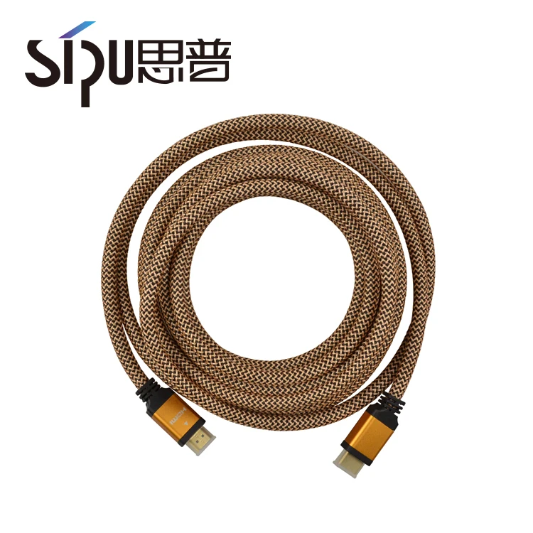 SIPU долго метр Лучшая цена оплетка кабеля HDMI Поддержка 3D High Speed HDMI кабель 5 м 10 м 15 м