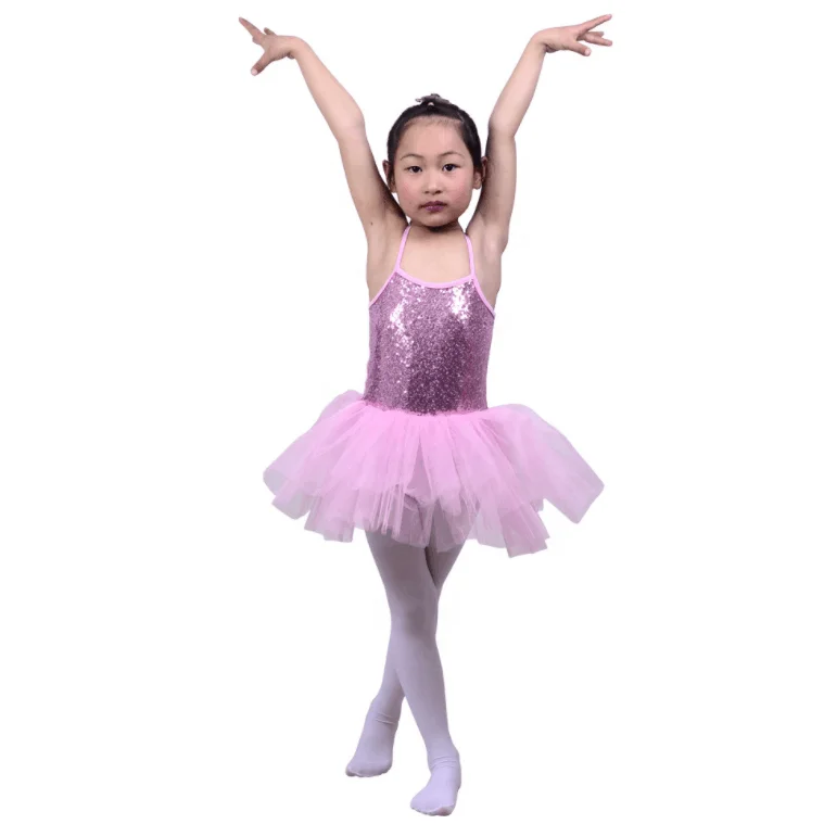 JW Dance skirt performance dress girls soft wicking ballet dress skirt dancewear dance costume