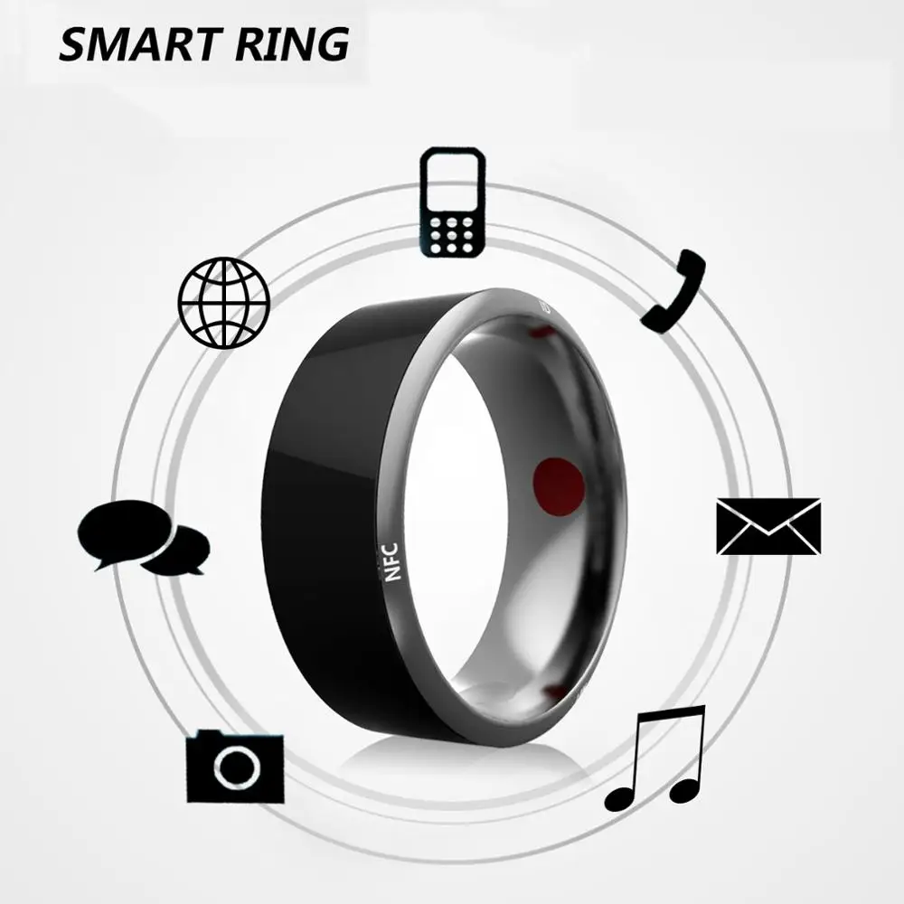 
Intelligent Mobile phone lock Smart Ring with healthy mineral volcanic magnet 