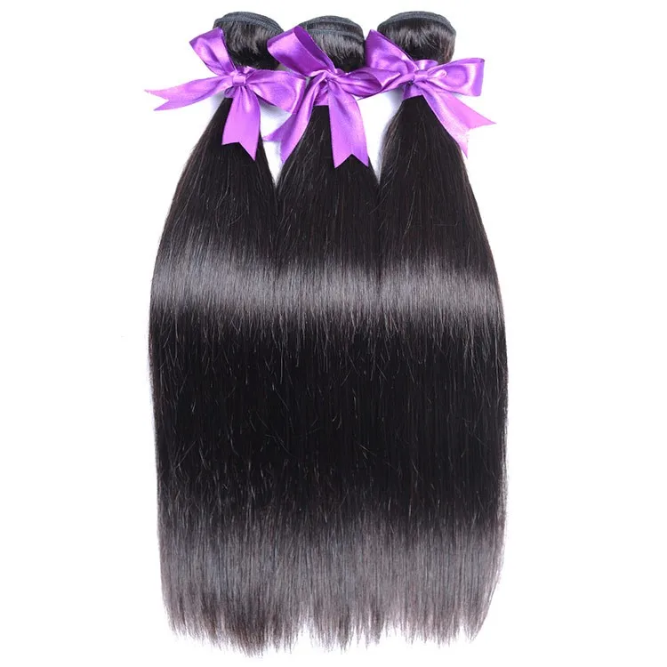 wholesale 8A brazilian mink human hair 3 bundles with 12 inch 4*4  lace closure straight body wave hair price for sale