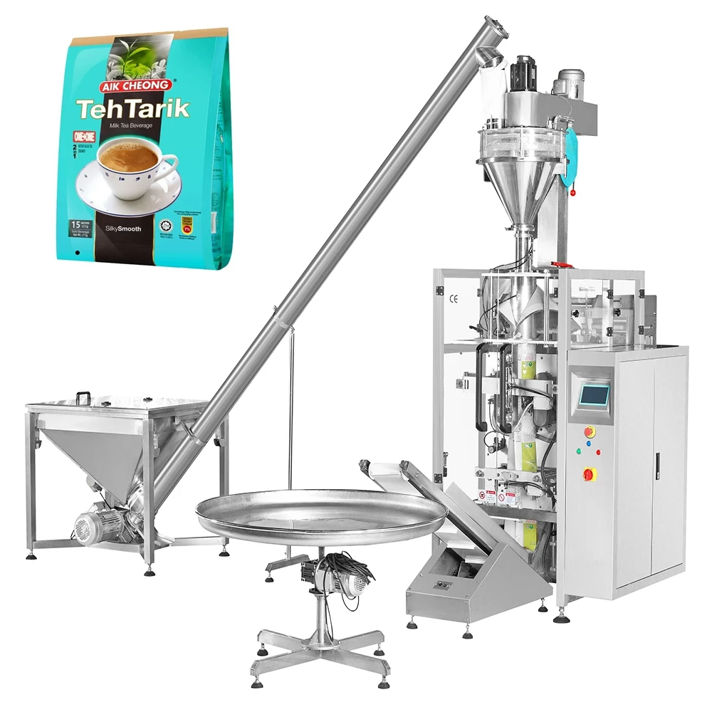 Автоматическая Вертикальная сухой заднее уплотнение сумке просохнуть растительное мука упаковочная машина