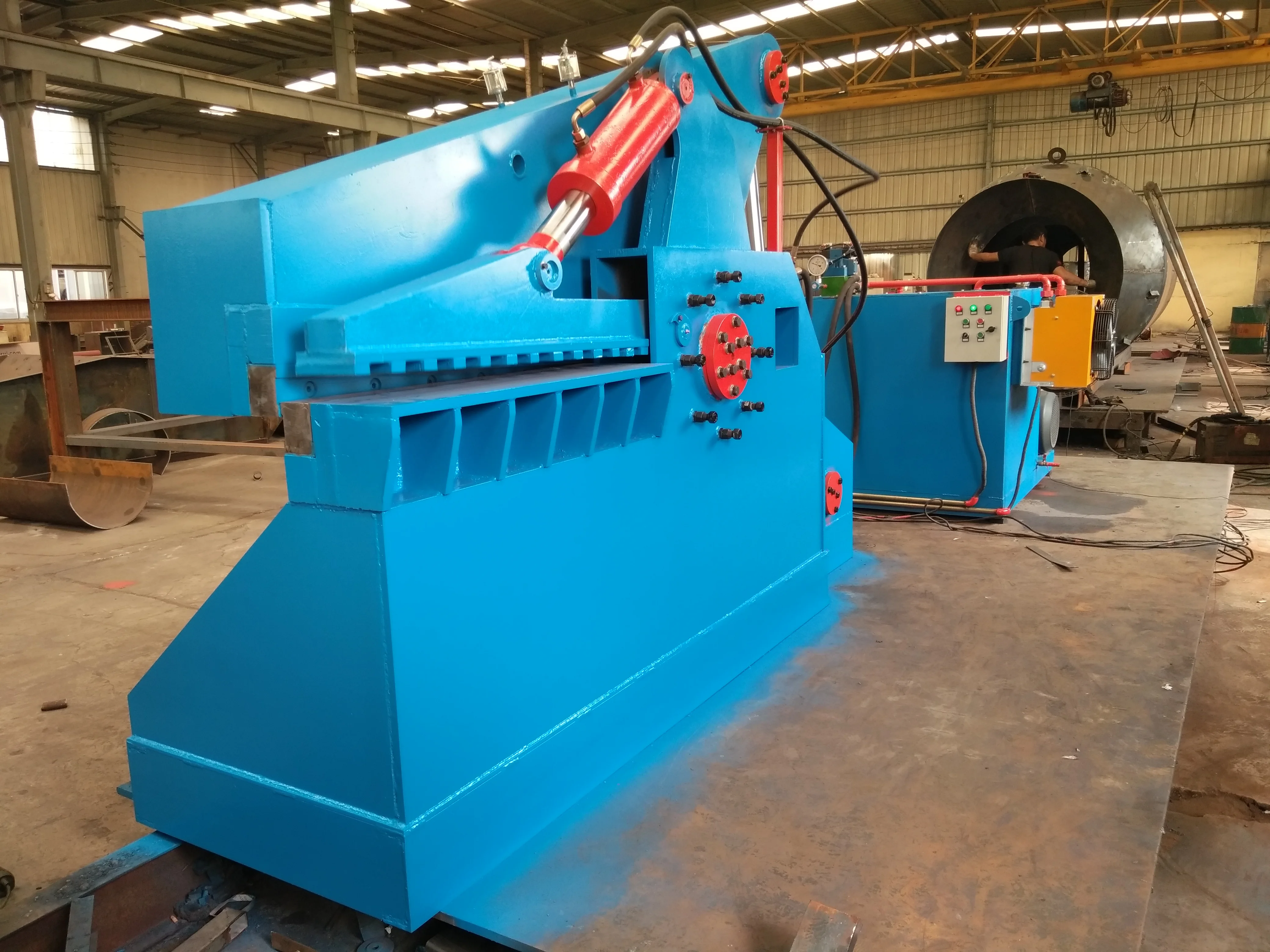 Hydraulic Metal Shear Machine / Alligator Scrap Metal Iron Shearing Machine