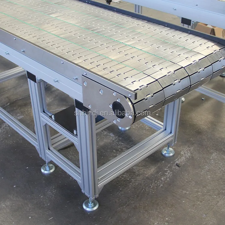 Table Top Accumulation Chain Plate Conveyor