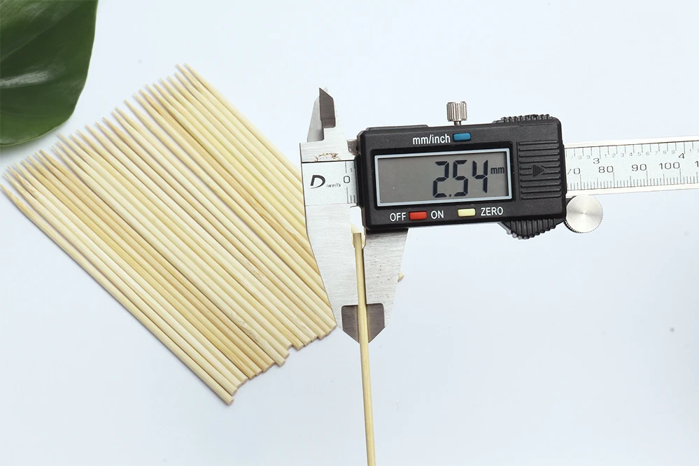 Round  Square Bamboo Thai Satay Skewer Direct From Factory Price