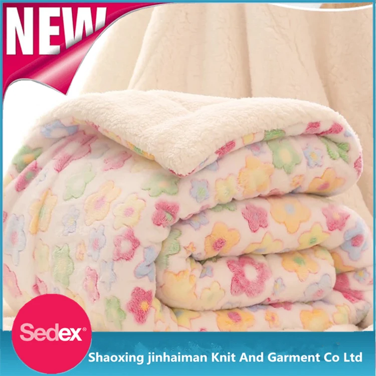 Wholesale 3 Layers Mink Sherpa Throw Heavy Blanket