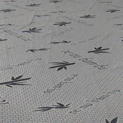 Anti-Bacteria Comfort 21S/32S/26s Jacquard Bamboo Polyester Blend Fabric For Mattress