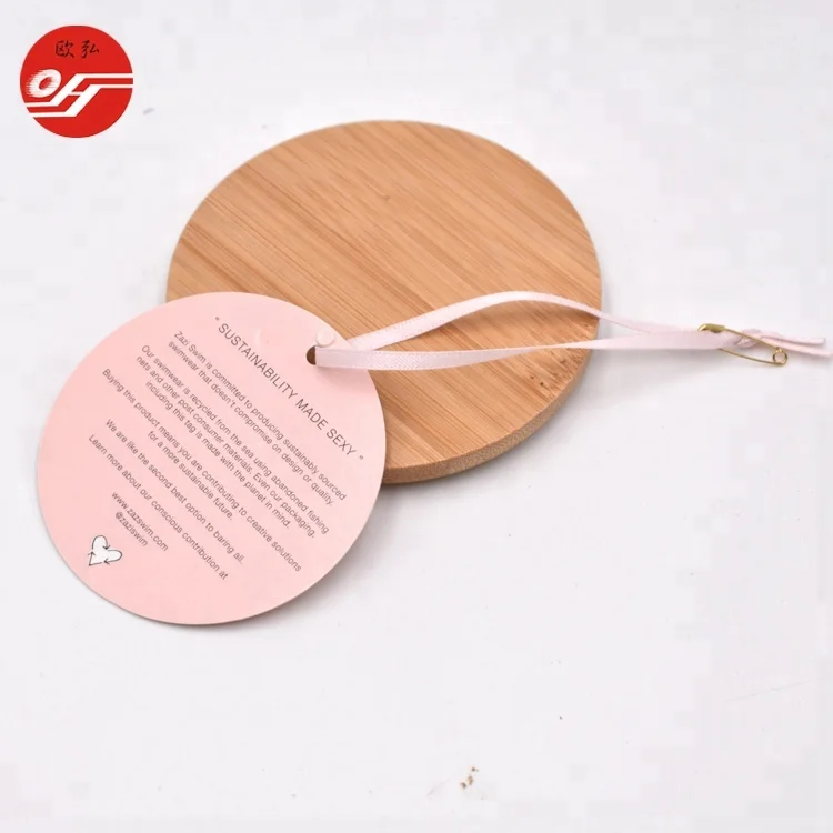 
Premium Quality Custom Recycled Paper Gold Hot Stamping Logo Hang Tags 