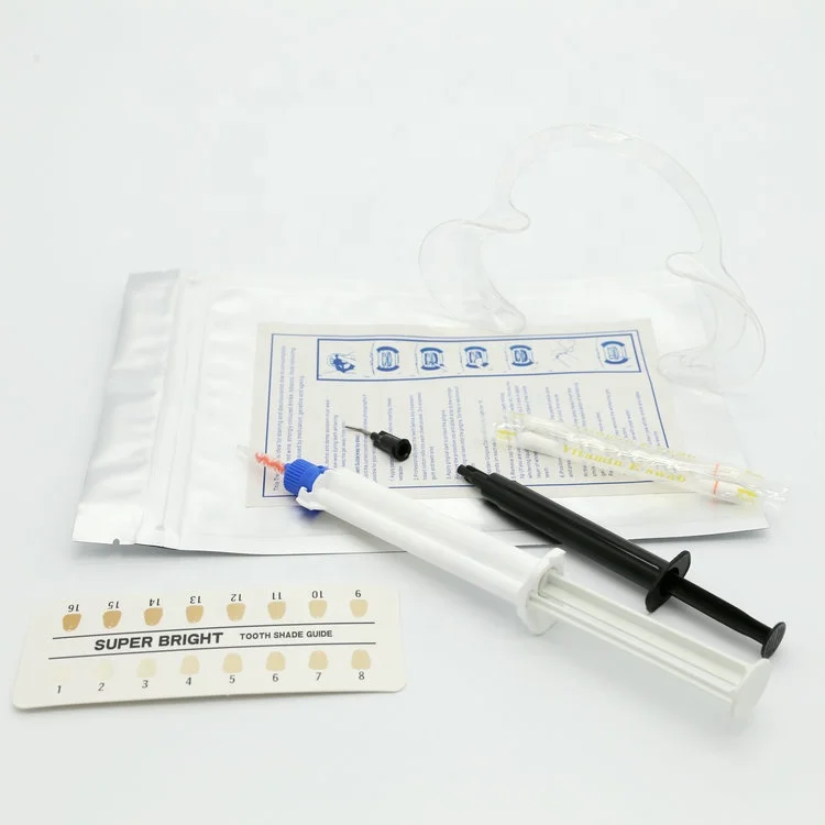 
High Quality 5ml Dual Barrel Syringe Kit Teeth Whitening Gel For Clinic Use 