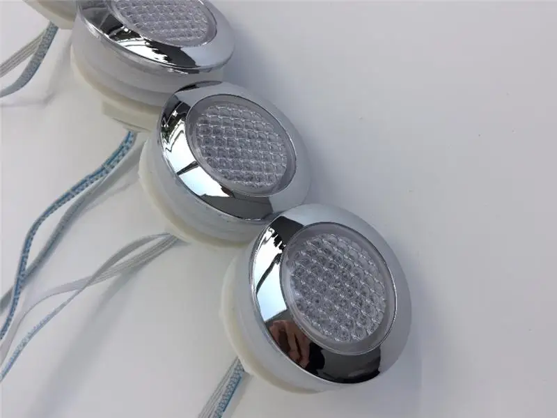 Colorful led waterproof sauna light, steam room led light, sauna lamp