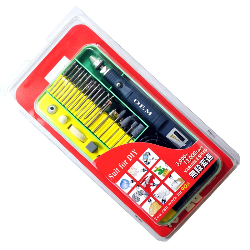 
Light & Handy cordless die grinder for DIY cordless rotary tool set 