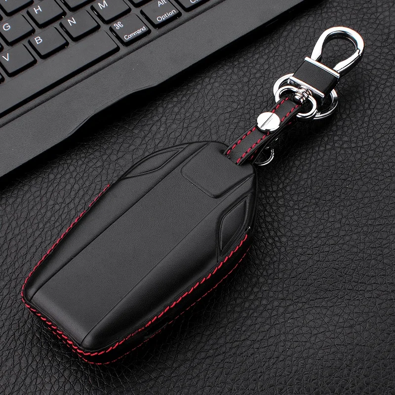 4D Big car key case cover with holder 730i 740i 750i 760 i8 Car Remote Key with Screen Display