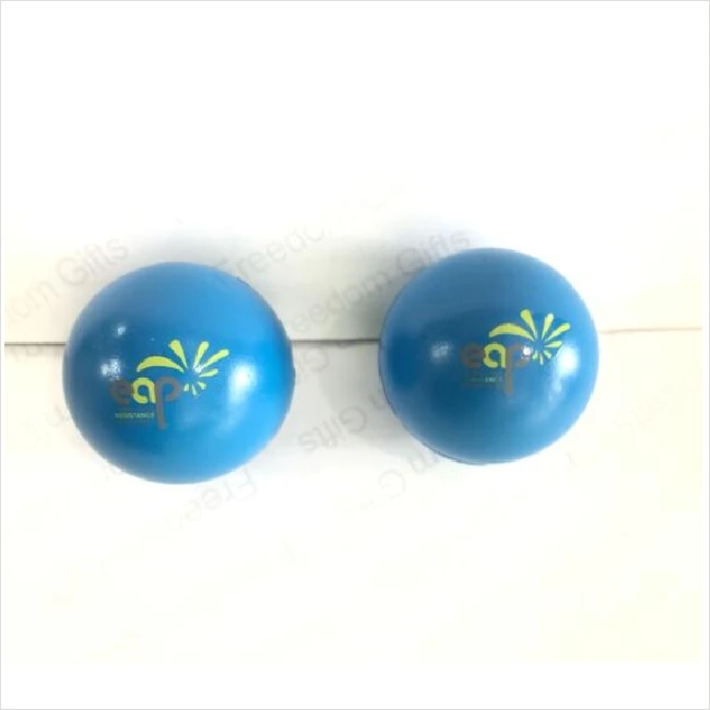 Custom Printed PU Anti Stress Ball Promotional Quick Rising PU Ball Advertising Ball Toys