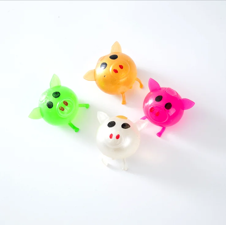 Лидер продаж, шарики для свиней, липкие шарики для животных, Водяные Шарики для развлечения