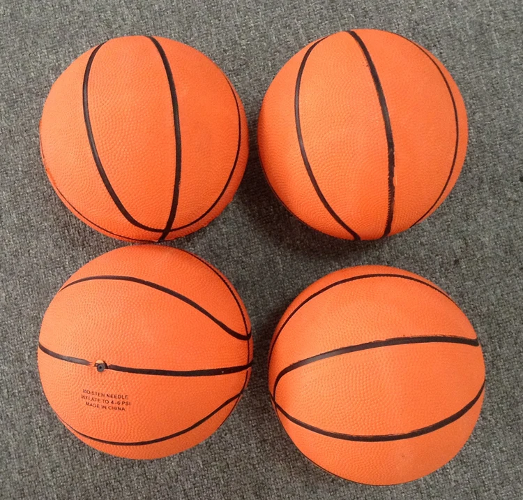 Children Rubber basketball with size 3 and 5 and 7