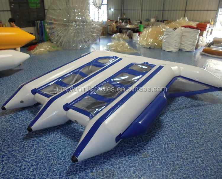9 seats clear high quality inflate flyfish banana boat 2023 sale DISCOUNT