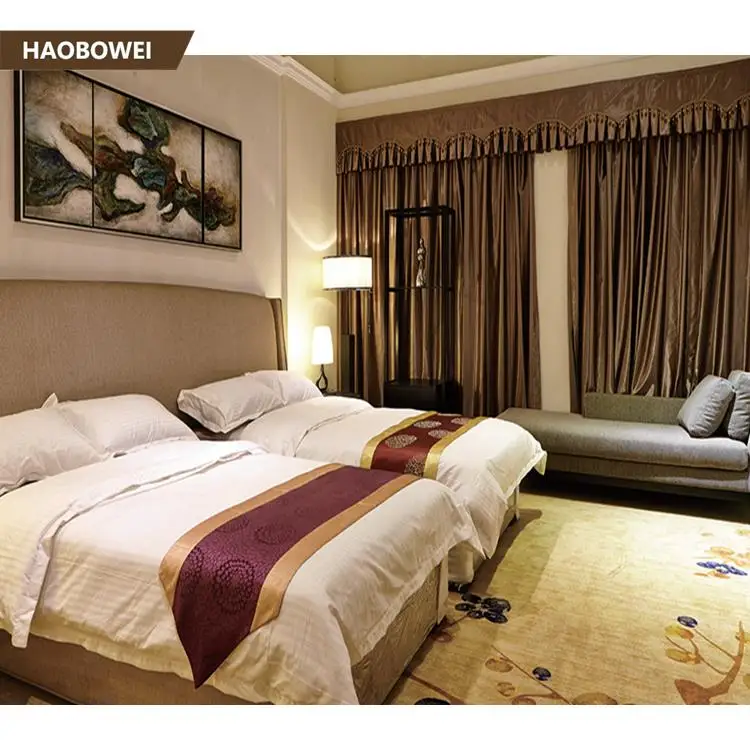 
Modern Bed Room Wood Furniture For Hotel Rooms 