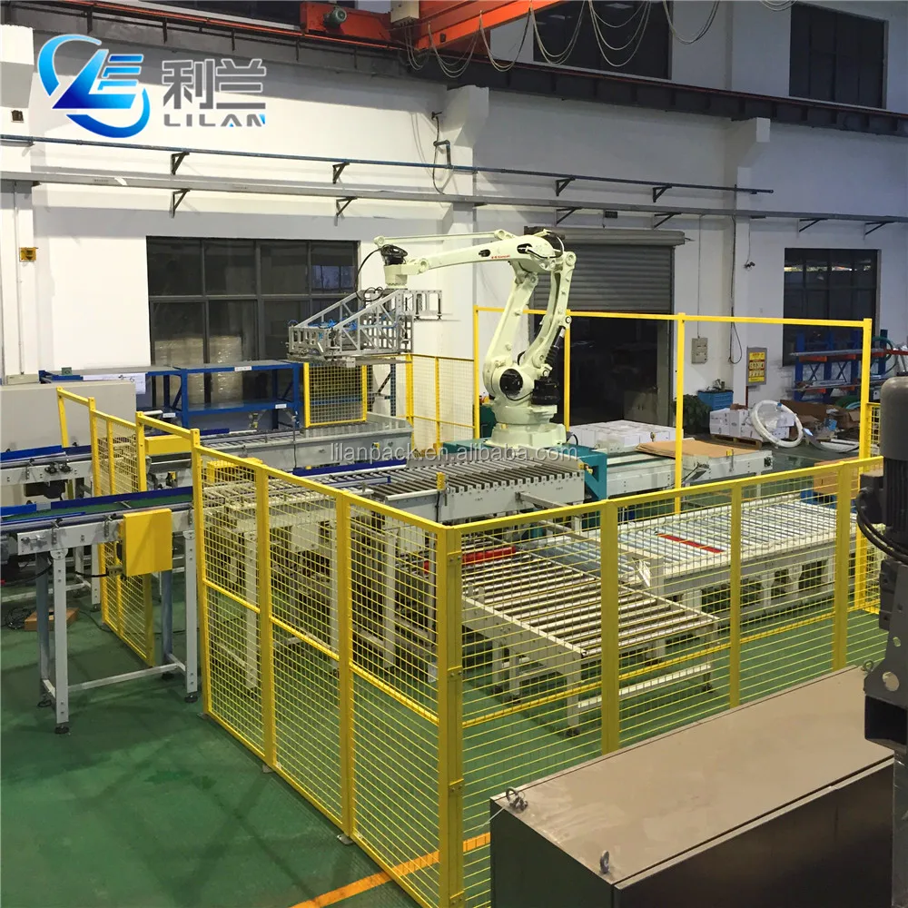 Робот поддон, штабелеукладчик для коробки и бутылки пакеты