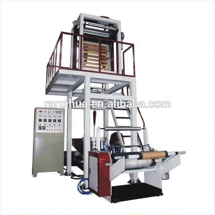 Colored Zip Lock Plastic Bags Film Blowing Machine