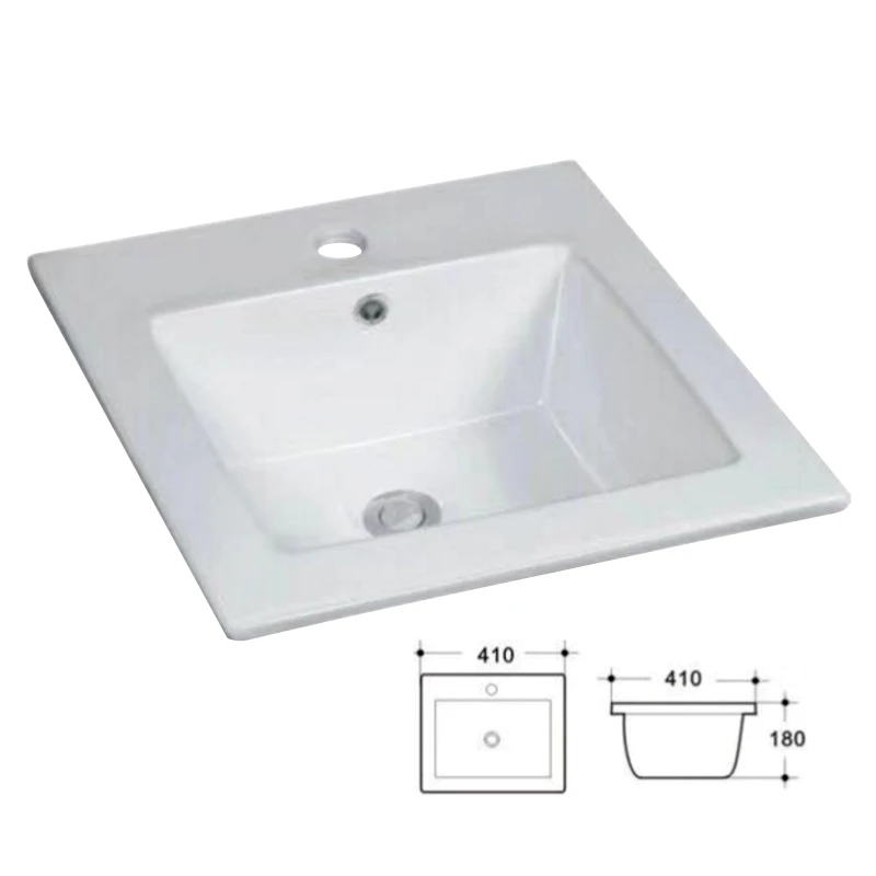 Оптовая цена, современный дизайн, керамическая раковина для ванной комнаты с тонкими краями, столешница для раковины, Современная раковина