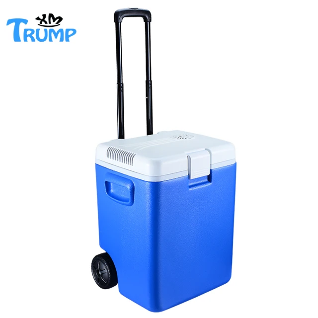 
Modern design electric cooler box with wheels 
