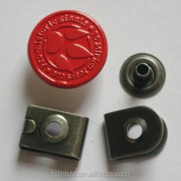 
hot sale 17mm painting denim metal garment hook and eye for trousers 