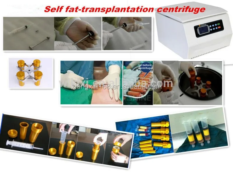 self fat tranplatation centrifuge machine TD4-MR PRP separate