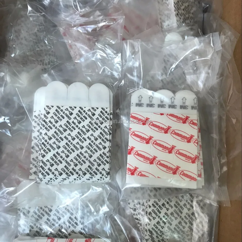 
Medium 3M command poster strips Removable double sided foam tape picture hanging 3M double sided tape strip 