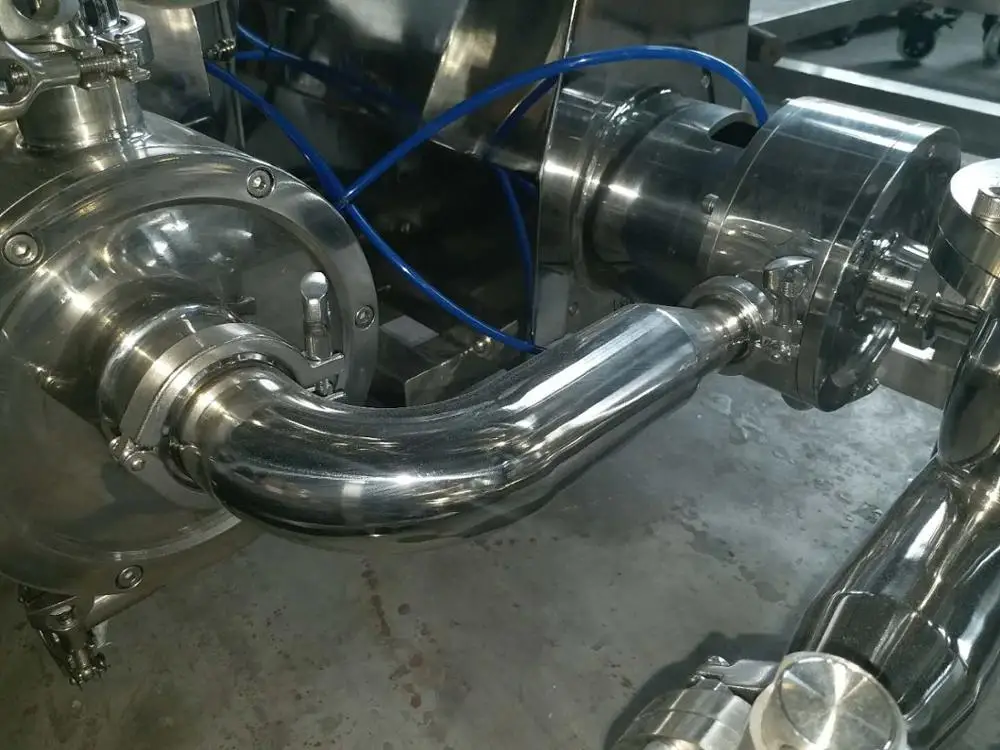 L и разработан и изготовлен из нержавеющей стали, и он имеет высокую эффективность нержавеющая сталь жидкостно-порошок миксер блендер