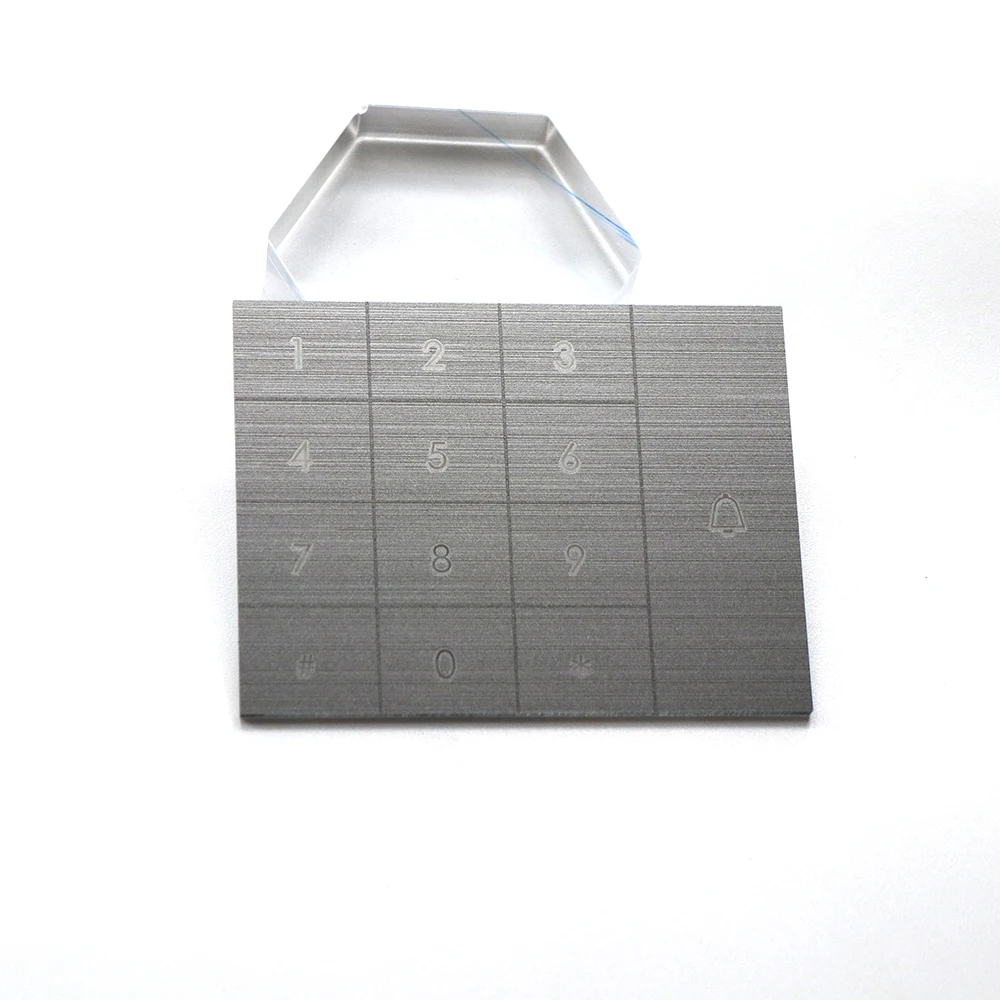 Пользовательские матовые наклейки на панель управления переключателем мембраны из поликарбоната