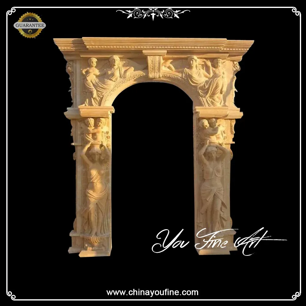 Decorative Marble Door Frame for Entrance