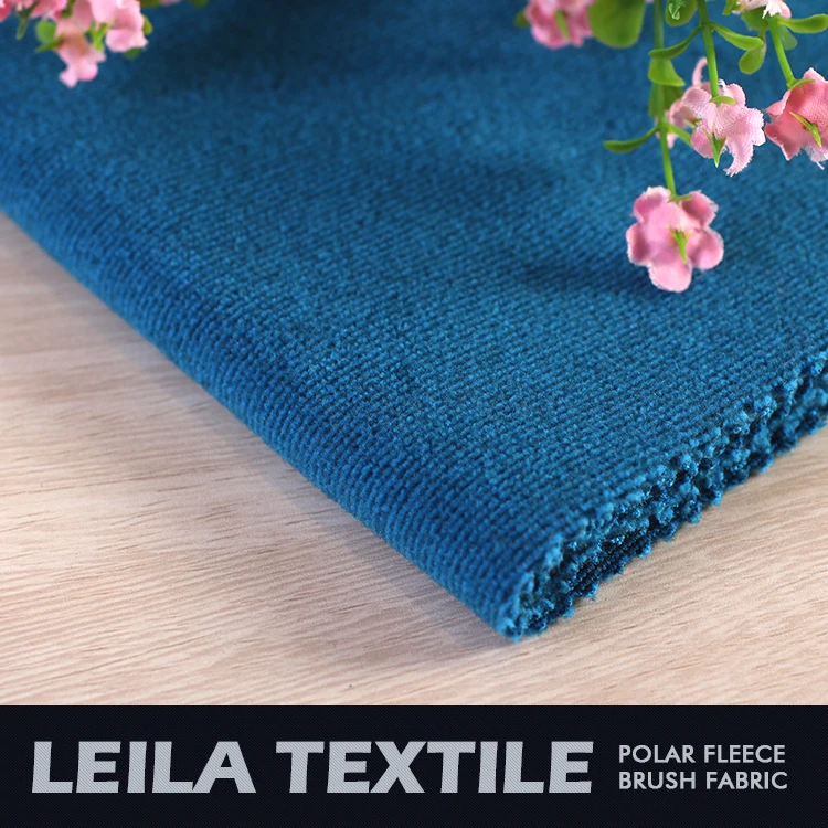 DTY текстильной промышленности в китае флис ткань со двора