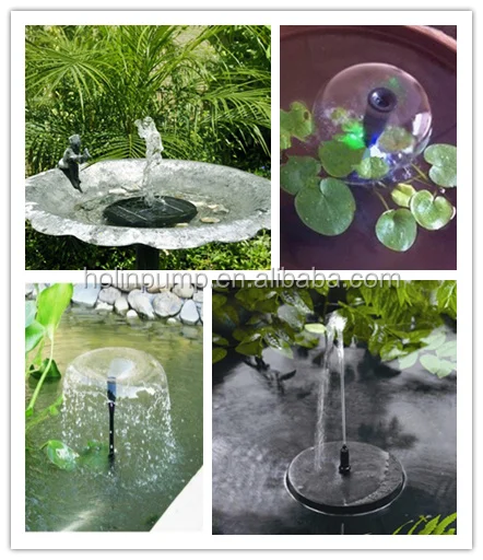 Electric Submerged Fountain Pump, Immersible Water Motor for Garden HL-1200