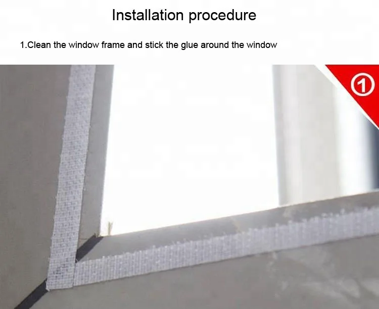 100% Polyester anti-mosquito fly screen for window diy mosquito net for window