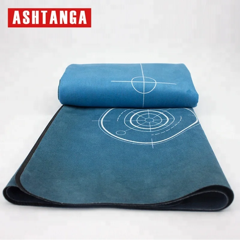 Custom Printed Yoga Towel Non Slip Foldable Yoga Mat